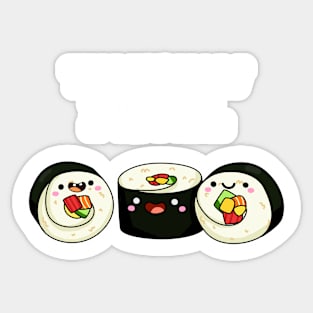 That's How I Roll Cute Sushi Pun Sticker